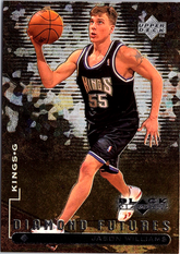 1998-99 Upper Deck Black Diamond Jason Williams 96 Sacramento Kings