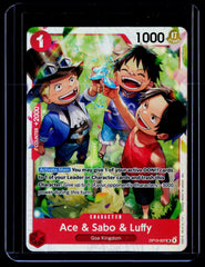 Ace & Sabo & Luffy OP13 Foil NM
