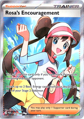 Rosa's Encouragement Ultra Rare ME03: Perfect Order 114/088 NM
