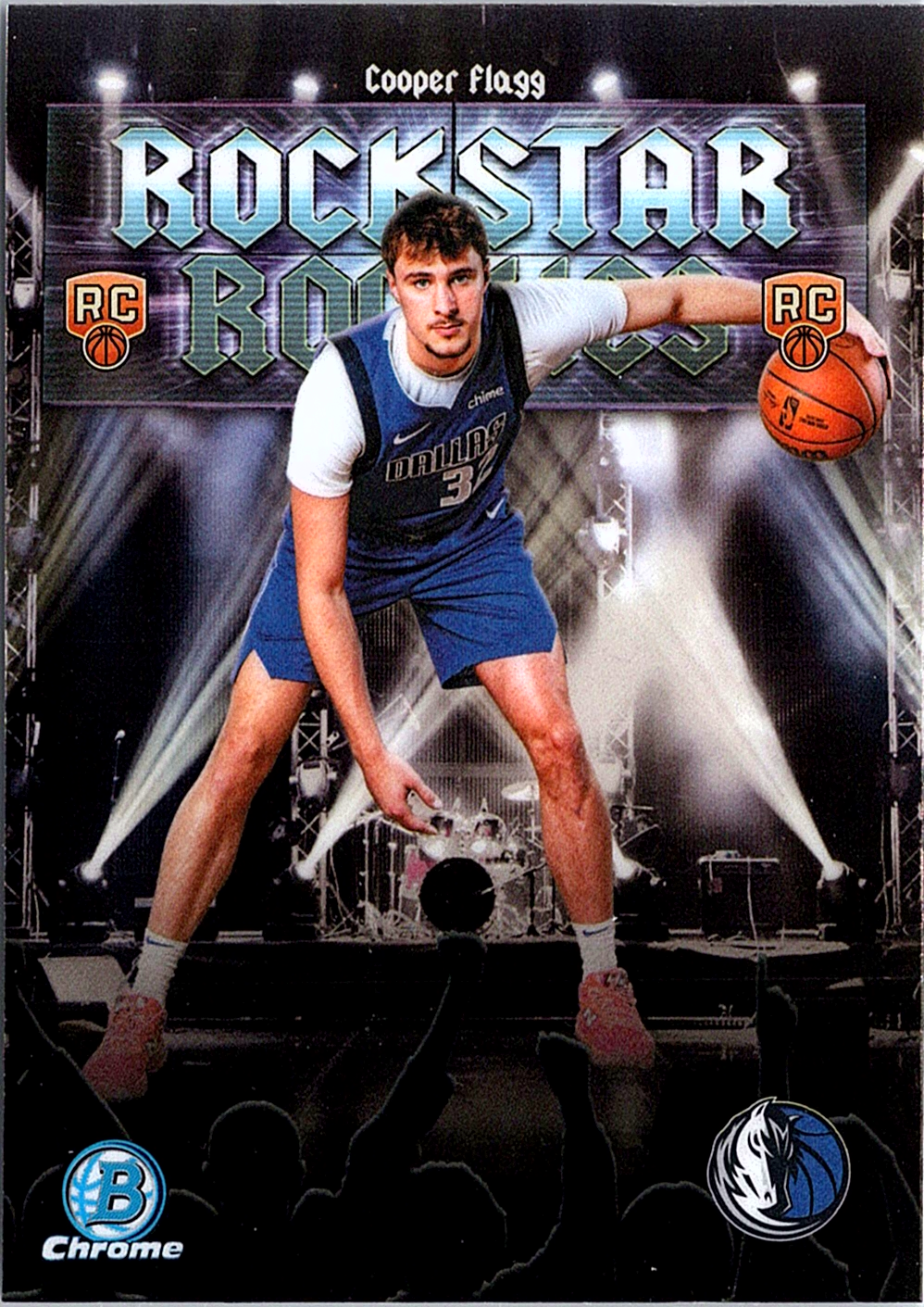 Cooper Flagg Bowman - Rockstar Rookies RR-1 NM