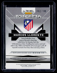 Marcos Llorente Panini Obsidian - Trifecta Material /149 TM-MCL NM
