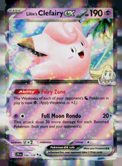 Lillie's Clefairy ex JTG 056/159 Holo NM