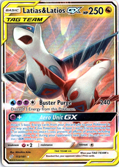 Latias & Latios GX Ultra Rare SM - Team Up 113/181 NM