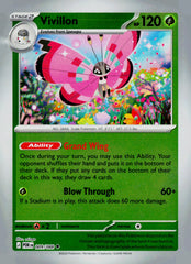 Vivillon POR 009/088 Reverse Holo NM