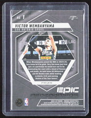 2024-25 Panini Mosaic - Epic Performers Mosaic Green Victor Wembanyama 1