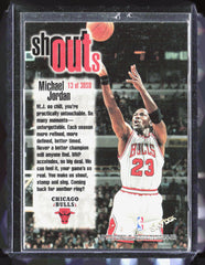 1998-99 Hoops - Shout Outs Michael Jordan 13 SO Basketball Chicago Bulls