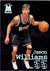 1998-99 SkyBox Molten Metal Jason Williams 26 Sacramento Kings
