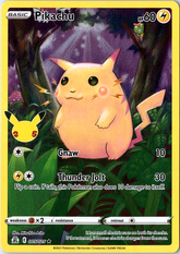 Pikachu Holo Rare Celebrations 005/025 NM