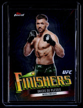 Dricus Du Plessis Topps Finest UFC - Finishers FIN-11 NM