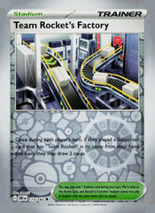 Team Rocket's Factory DRI 173/182 Reverse Holo NM