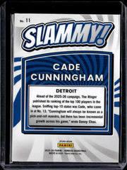 2025-26 Donruss #11 Cade Cunningham Slammy