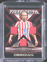 2025-26 Panini Obsidian - Trifecta Material Marcos Llorente TM-MCL /149