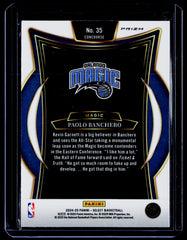 2024-25 Panini Select #35 Paolo Banchero Zebra Prizm