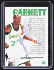 1997-98 SkyBox Z-Force Kevin Garnett 199 Basketball Minnesota Timberwolves (Back)