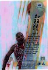 Michael Jordan Bowman's Best - Best Shots BS6 NM (Back)