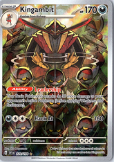 Kingambit Illustration Rare SV01: Scarlet & Violet Base Set 220/198 NM