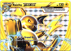 Raichu BREAK Rare BREAK XY - BREAKthrough 50/162 NM
