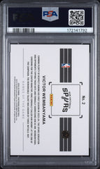 2024 Panini Photogenic Names Of The Game #2 Victor Wembanyama PSA 8