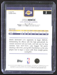 2025-26 Topps Chrome Update #2 Luka Dončić