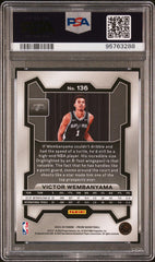 2023 Panini Prizm #136 Victor Wembanyama PSA 10