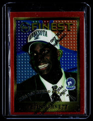 1995-96 Finest #115 Kevin Garnett RC