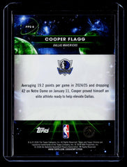 2025-26 Topps Chrome Cosmic #PPS-8 Cooper Flagg Planetary Pursuit Sun