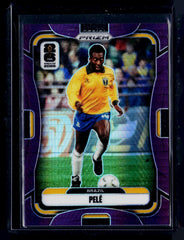 2026 Panini Prizm FIFA World Cup #96 Pele Purple Hyper Prizm #/299