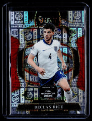 2025-26 Panini Select Road to FIFA World Cup #41 Declan Rice /61 Logo Prizm /61