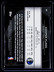 2025-26 Topps Chrome Black #101 Cooper Flagg Refractor Wave #/299