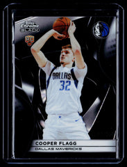 2025-26 Topps Chrome Black #101 Cooper Flagg Refractor Wave #/299