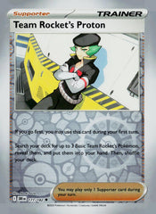 Team Rocket's Proton DRI Reverse Holo NM