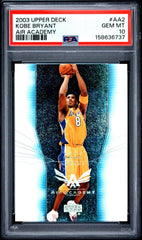 2003 Upper Deck Air Academy #AA2 Kobe Bryant Air Academy PSA 10