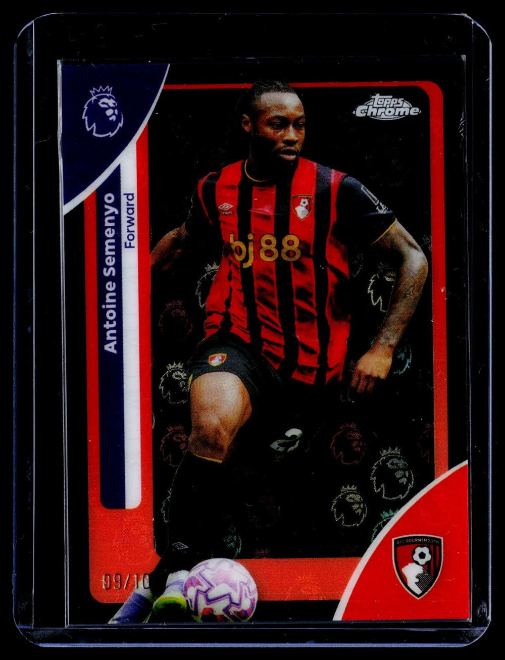 2025-26 Topps Chrome Premier League #3 Antoine Semenyo /10
