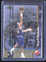 1998-99 Finest Karl Malone 210 Basketball Utah Jazz