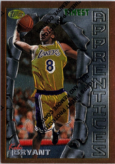 1996-97 Finest Kobe Bryant Gold Border Variant 74 Basketball Los Angeles Lakers