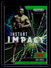 2021 Panini Prizm UFC - Instant Impact Green Prizms Jon Jones Green