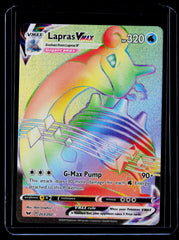 Lapras VMAX (Secret) Holo SWSH01: Sword & Shield Base Set 203/202 NM