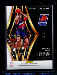 Charles Barkley Panini Select In Flight Signatures Neon Orange Pulsar Prizms NM
