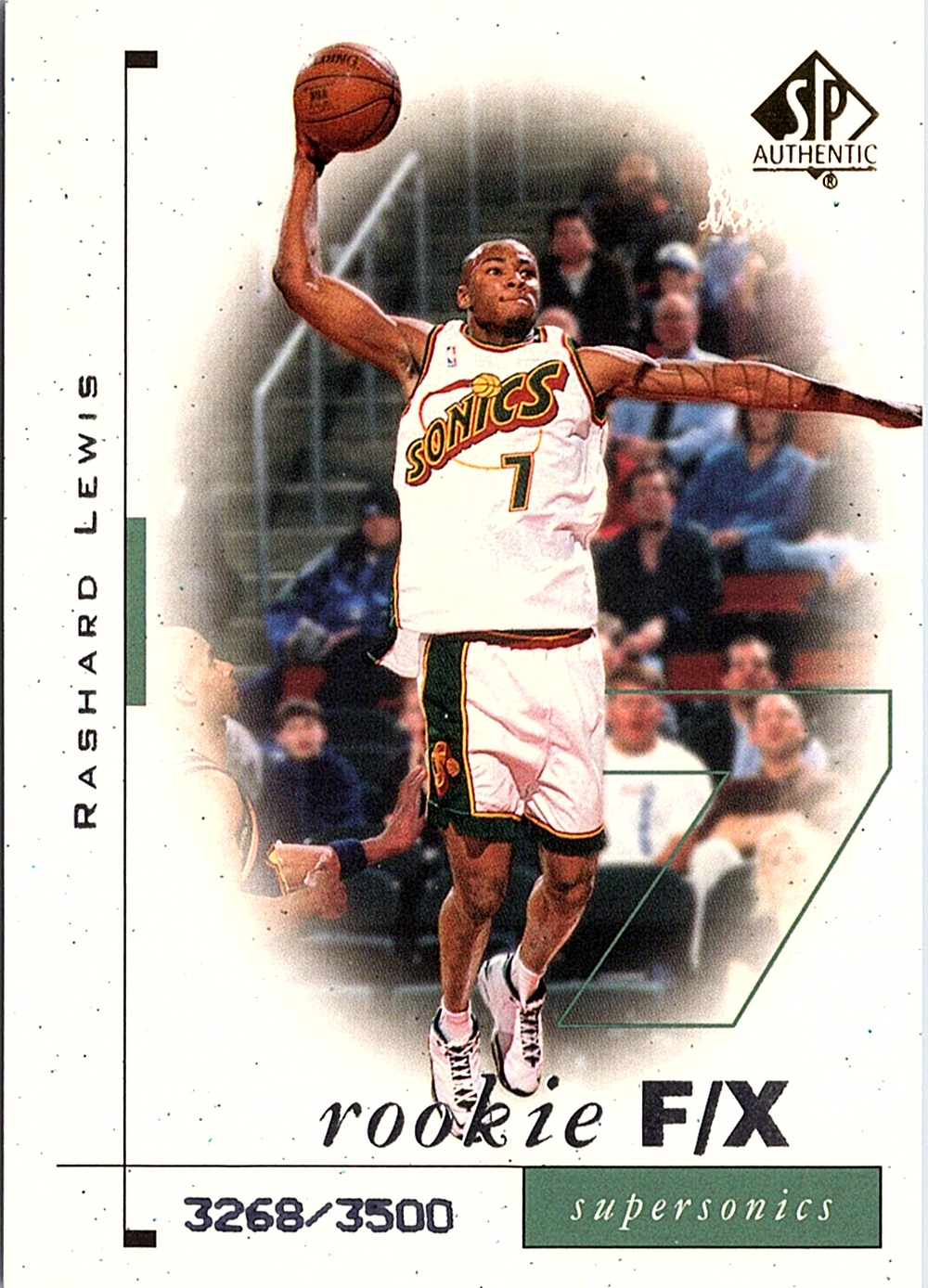 Rashard Lewis SP Authentic 118 NM