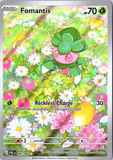 Fomantis Illustration Rare ME05: Pitch Black 085/084 NM