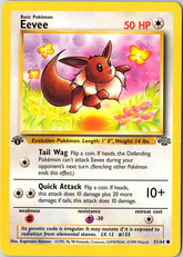 Eevee Common Jungle 51/64 1st Edition NM