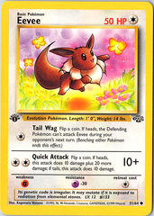 Eevee Common Jungle 51/64 1st Edition NM