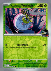 Team Rocket's Tarountula ASC 018/217 Reverse Holo NM