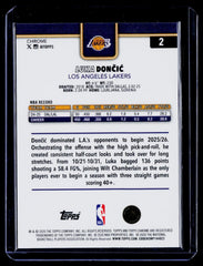 2025-26 Topps Chrome Update #2 Luka Dončić X-Fractor