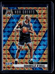 2024-25 Panini Mosaic #297 Shaquille O'Neal Bronze Mosaic #/75