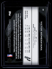 2025-26 Topps Chrome Black #68 Victor Wembanyama Refractor #/299