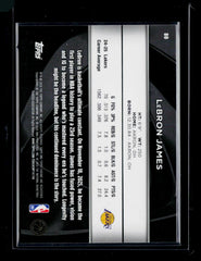 2025-26 Topps Chrome Black #80 LeBron James
