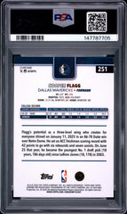 2025 Topps Chrome #251 Cooper Flagg PSA 8