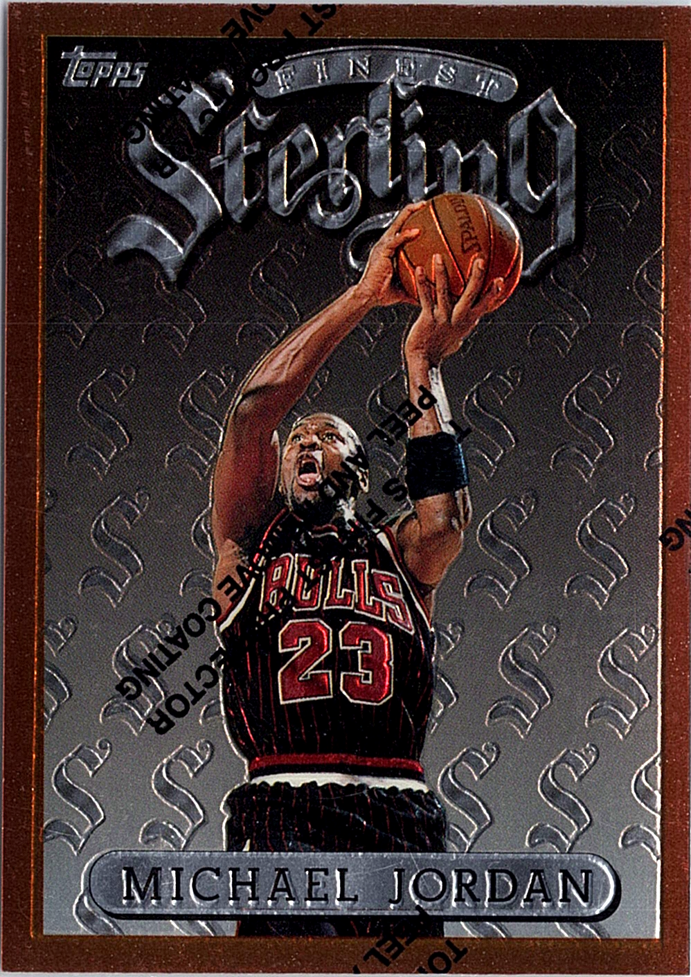 1996-97 Finest Michael Jordan 50 Chicago Bulls