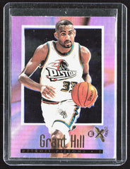 1996-97 E-X2000 Grant Hill 19 Basketball Detroit Pistons
